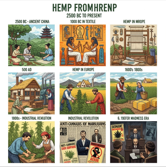 The History of Hemp: A Timeless Plant with a Modern Revival
