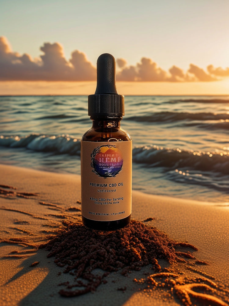 Broad Spectrum CBD: Wellness Redefined - Elevate Your Relief with Triple J's 1000mg CBD Lavender Salve, featuring a THC free organic formula for soothing relaxation and skin nourishment.