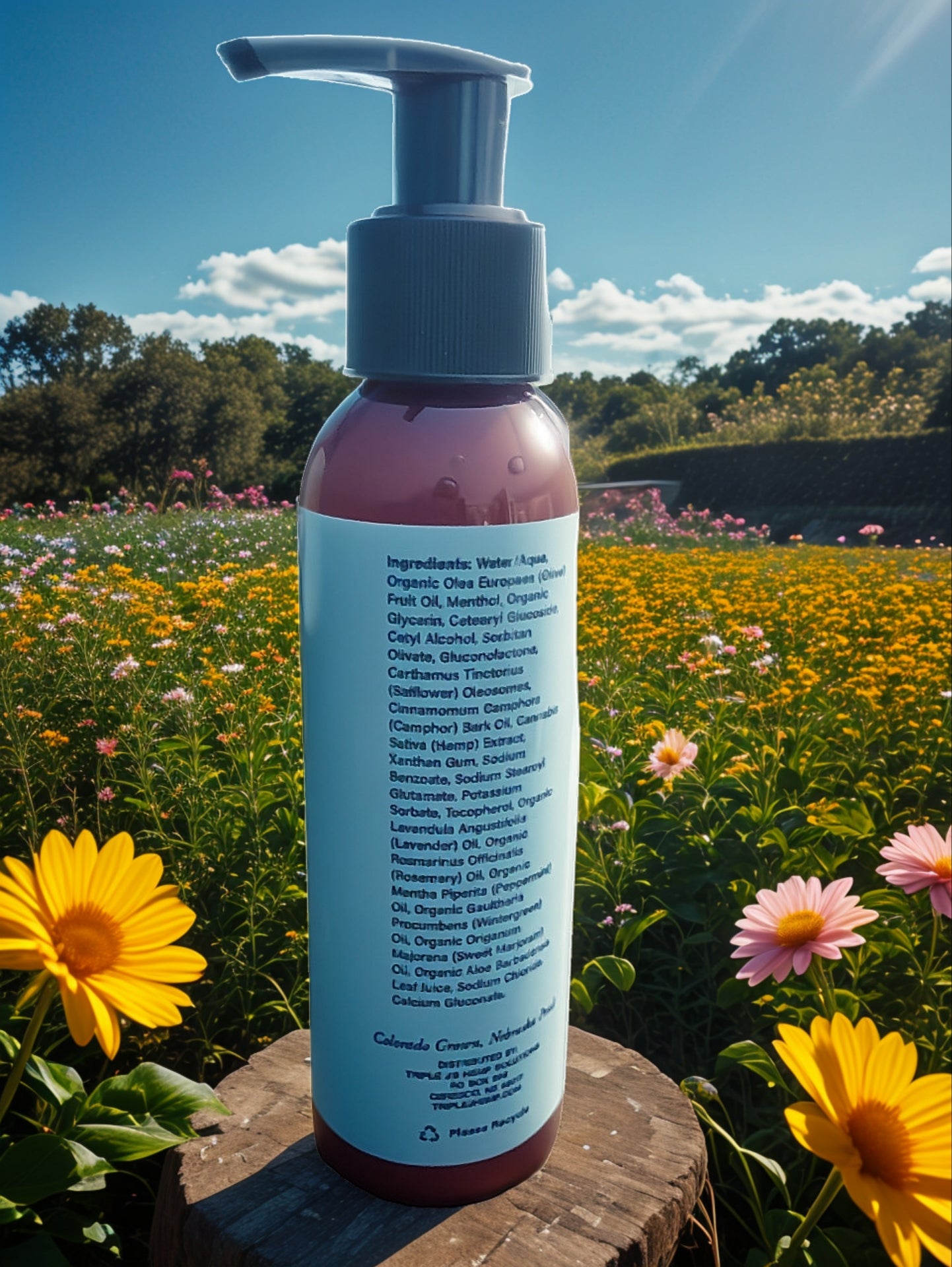 Triple J's Hemp Solutions CBD Sports Cream offers essential muscle recovery and soothing moisturization with 1000mg CBD.