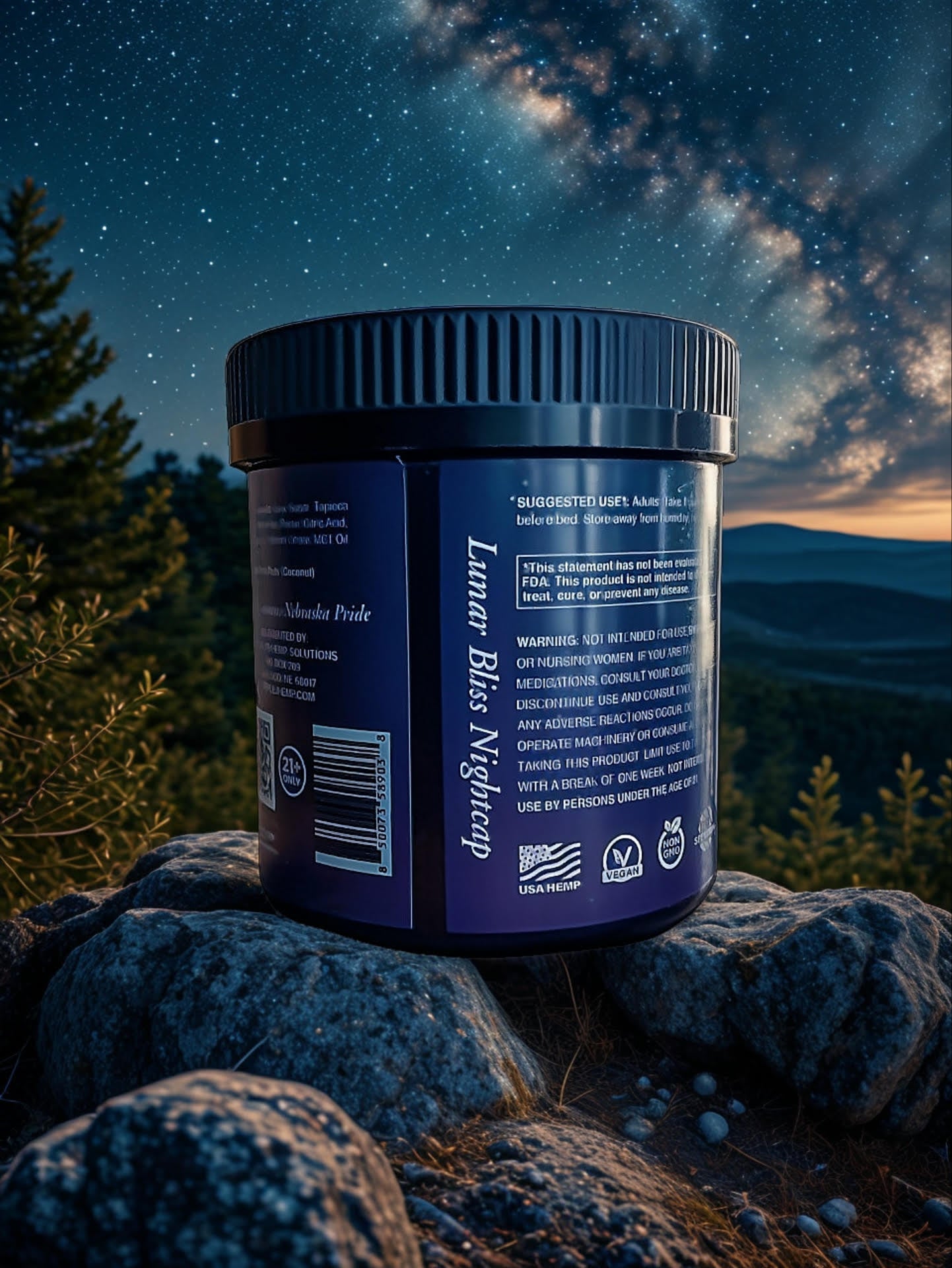 Triple J's Vegan Mixed Berry Gummies - 30mg CBD, CBN, Melatonin & THC for Relaxation & Sleep